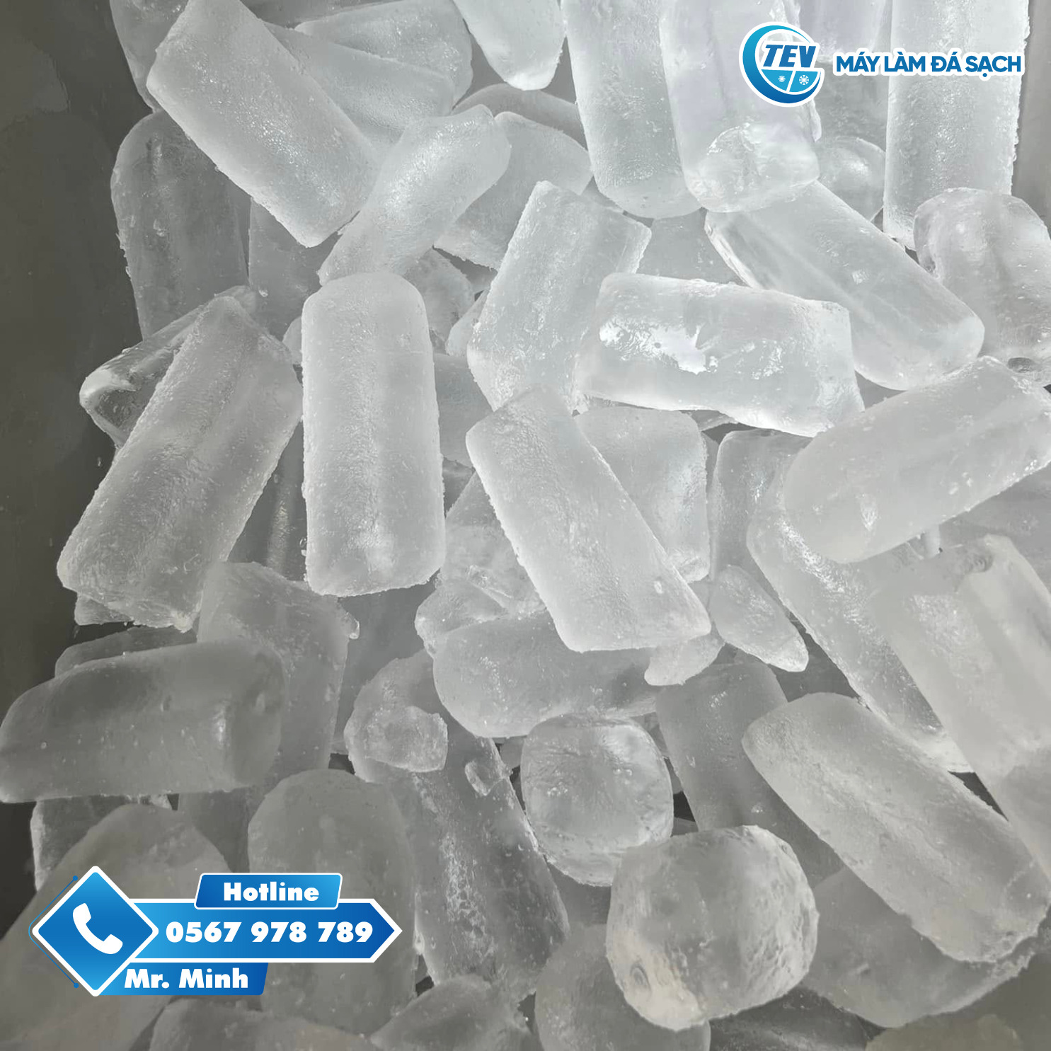 đại lý nước đá huyện Hóc Môn - Lê Huyền