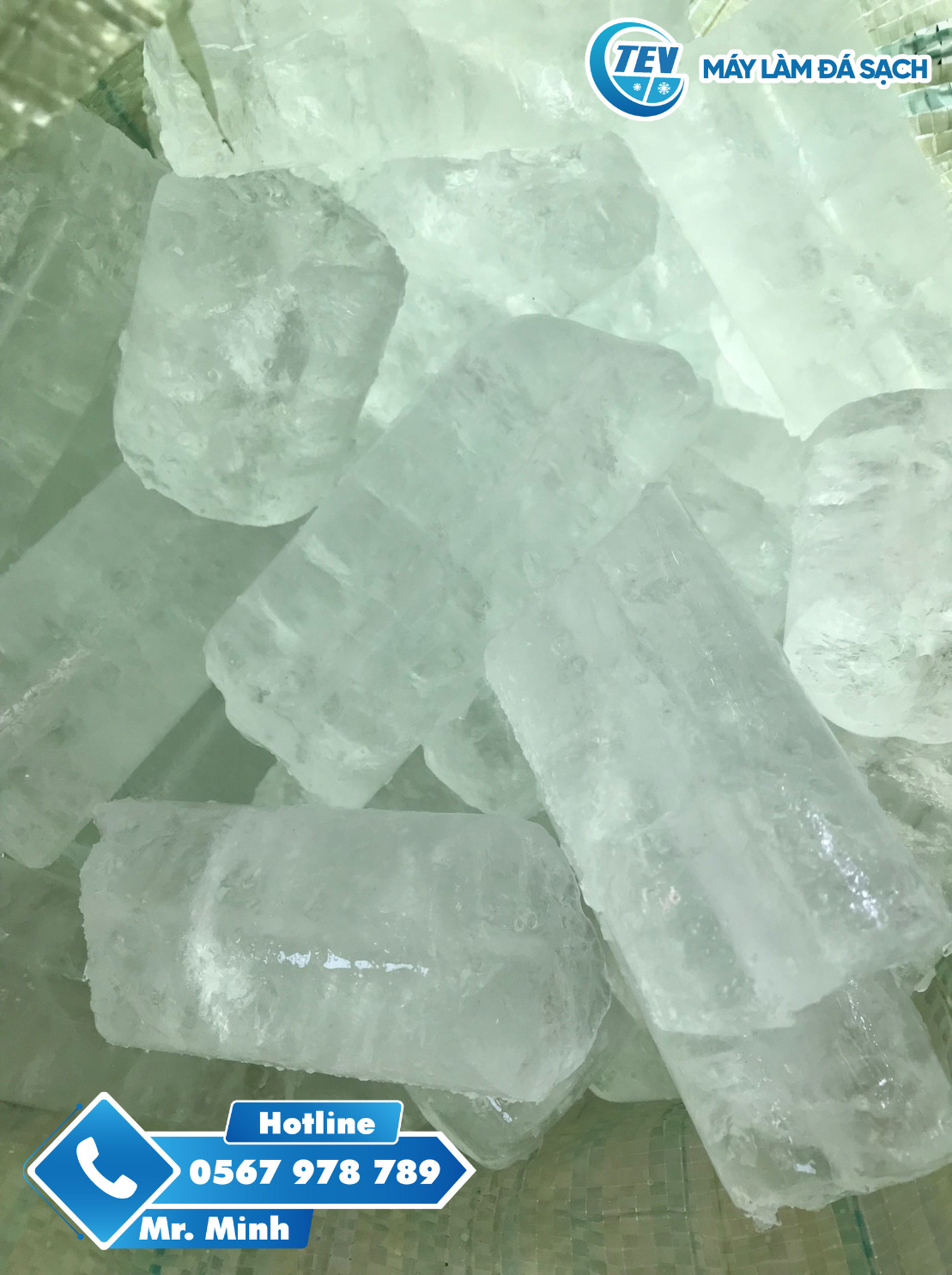 Nhà Phân Phối Nước Đá Cây Và Đá Bao