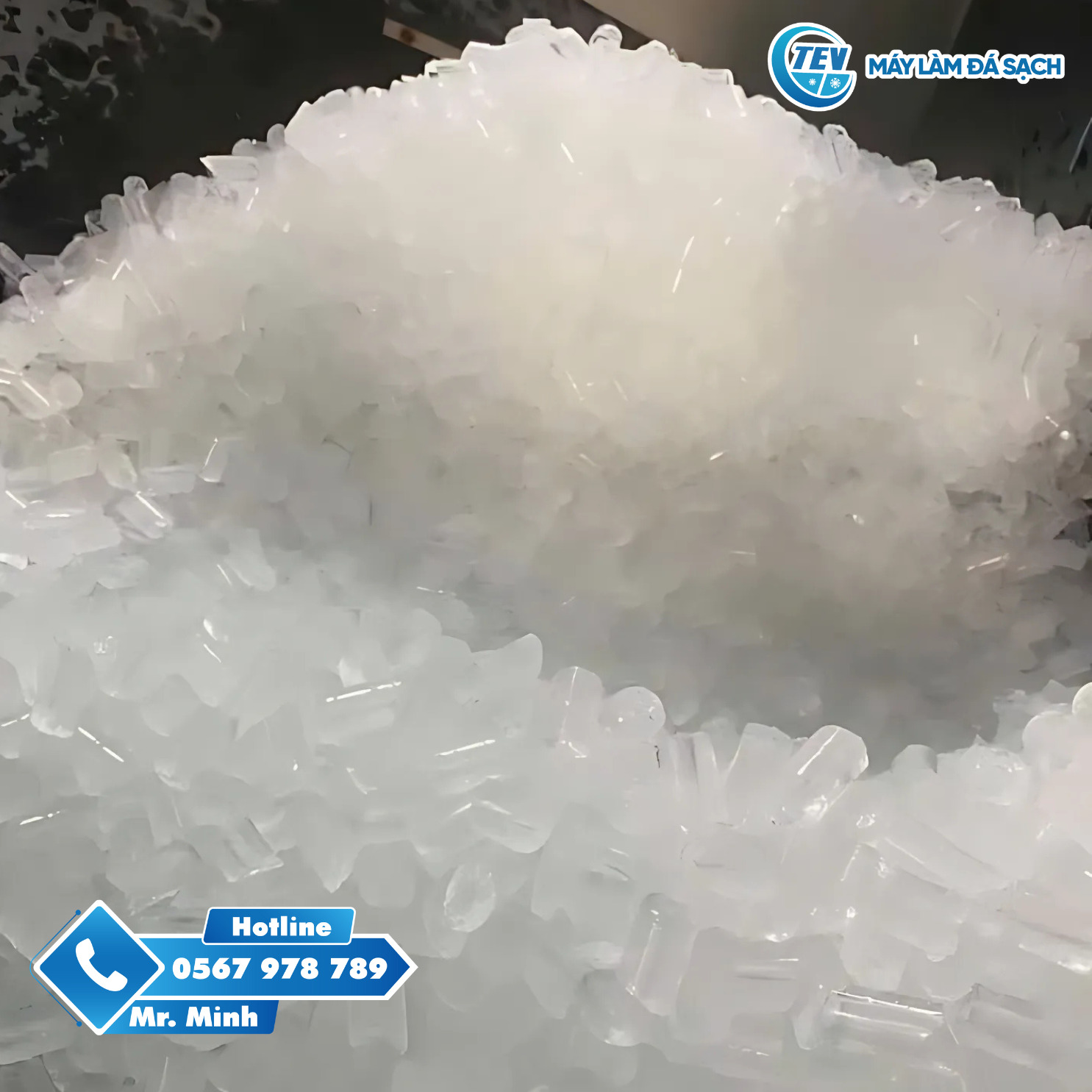 đại lý nước đá huyện Hóc Môn - Tài Mập