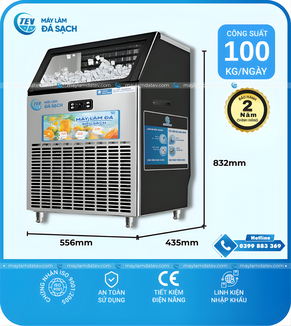 Máy Làm Đá Viên TEV 520A