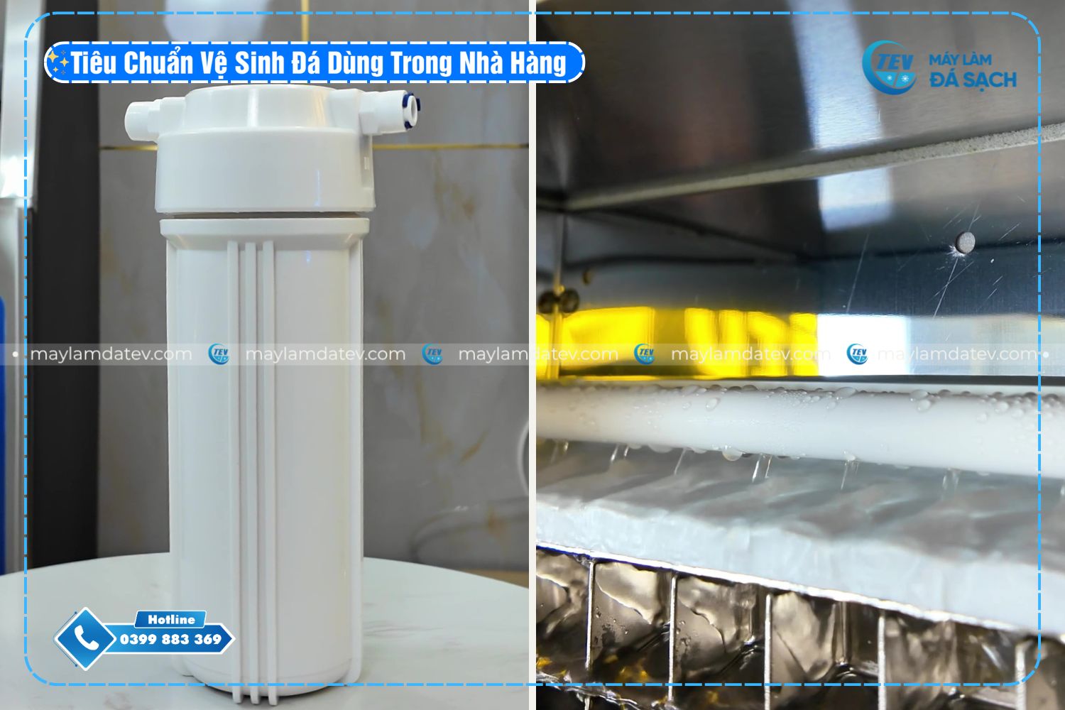 Tiêu chuẩn vệ sinh đá dùng trong nhà hàng