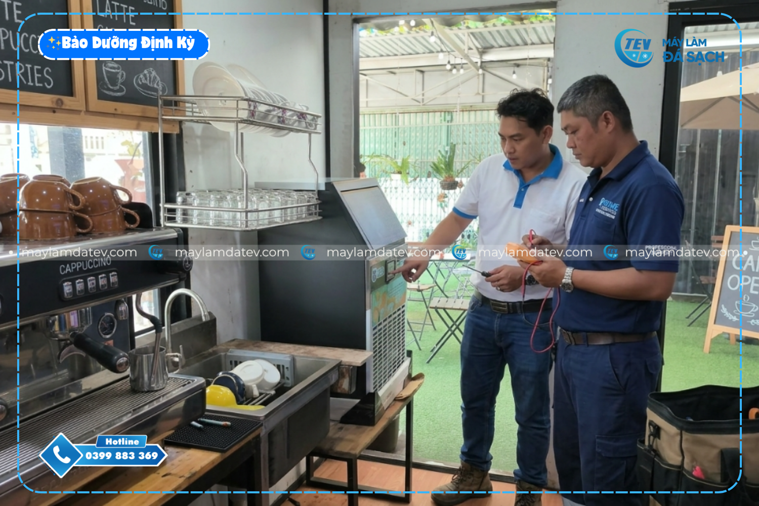 Bảo dưỡng máy làm đá tự động định kỳ