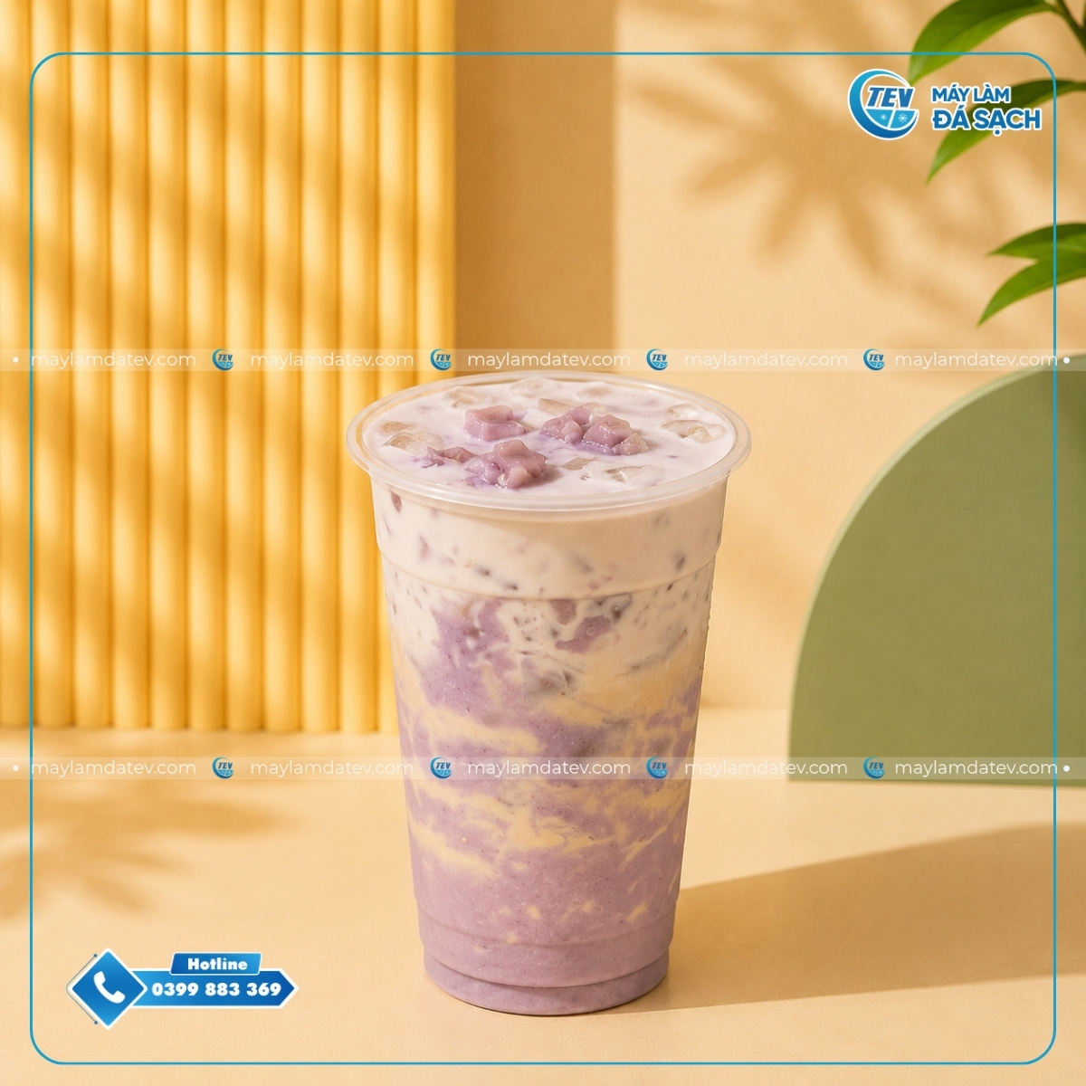 Trà sữa khoai môn