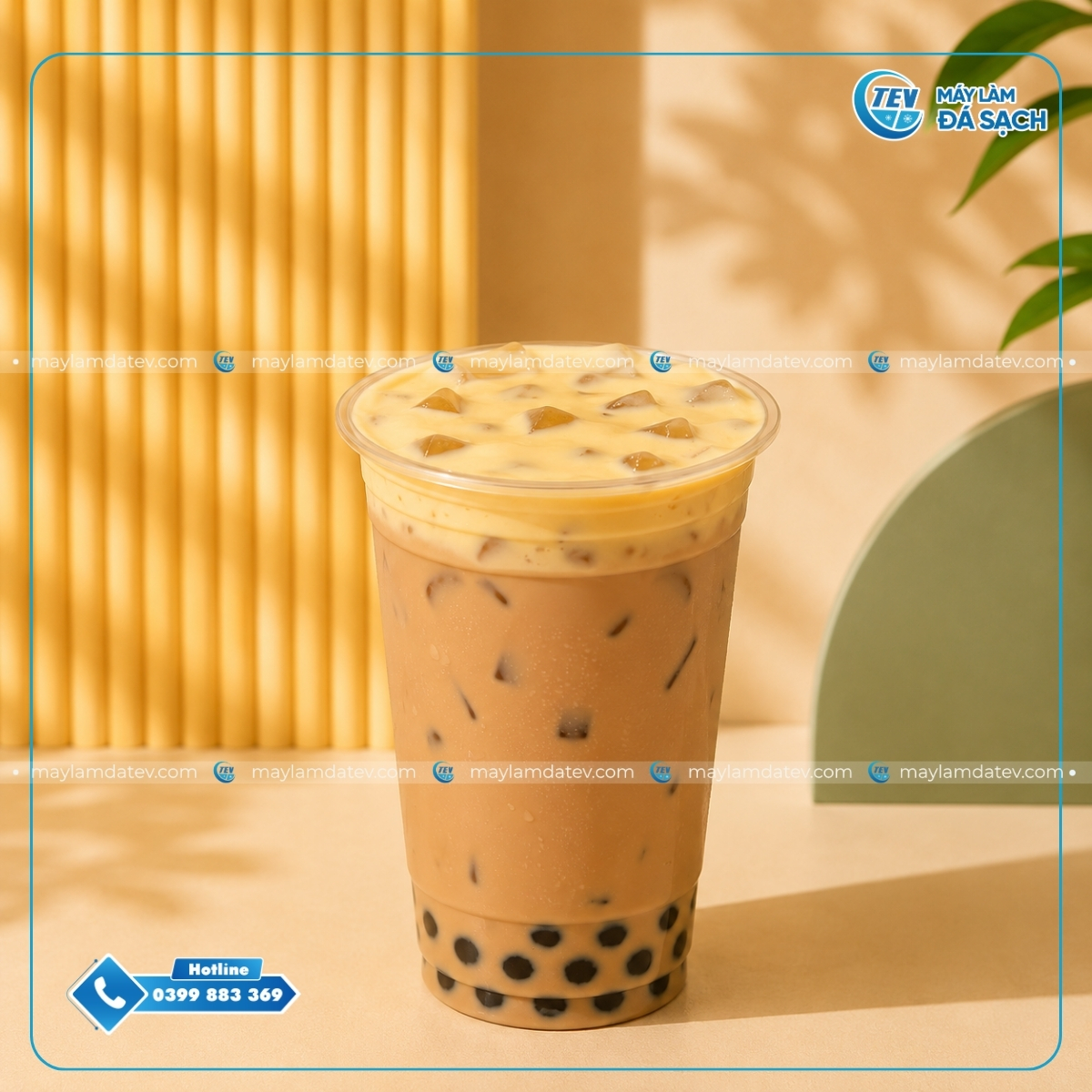 Trà sữa kem trứng