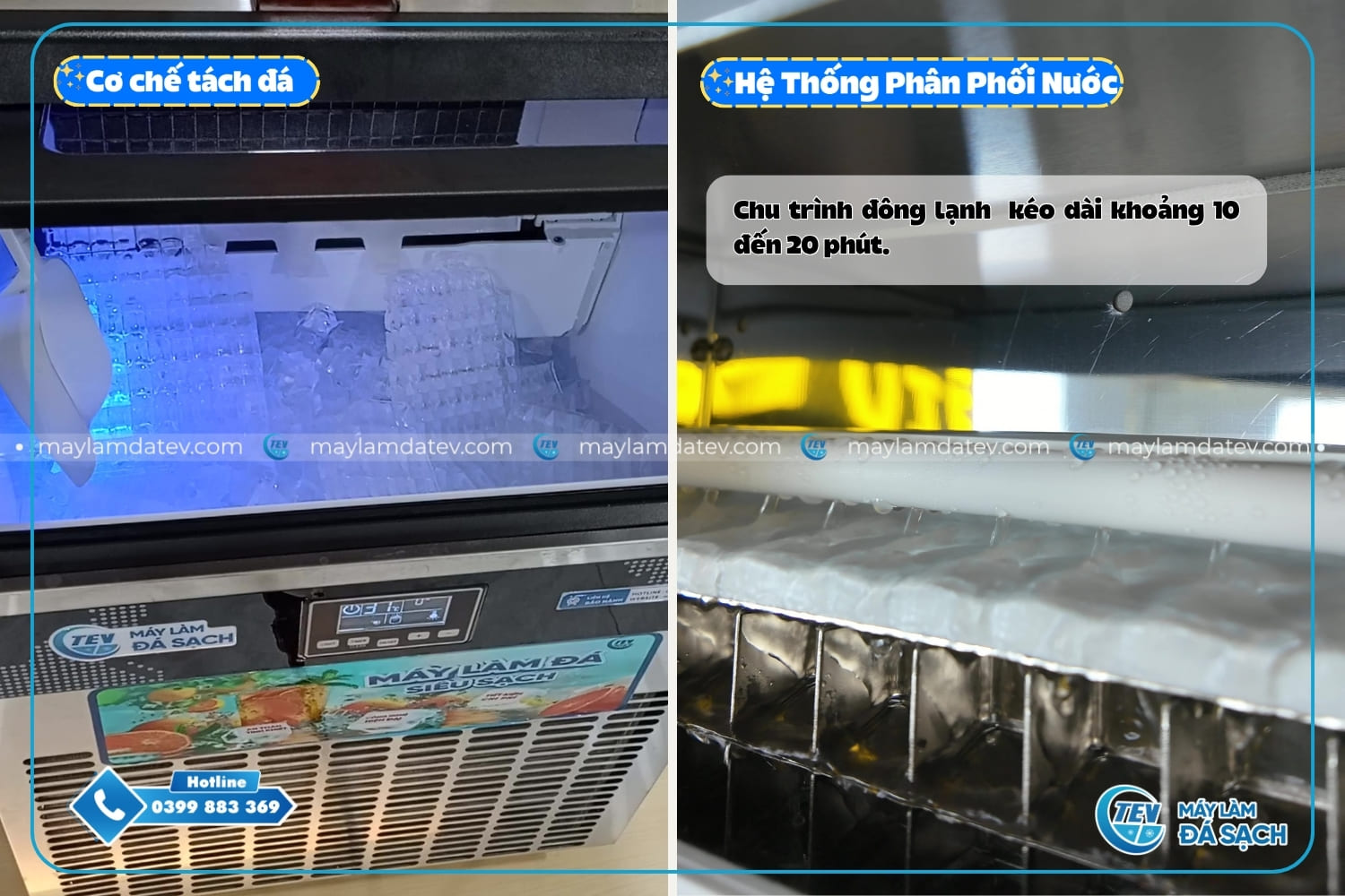 Hệ Thống Phân Phối Nước Và Cơ Chế Tách Đá