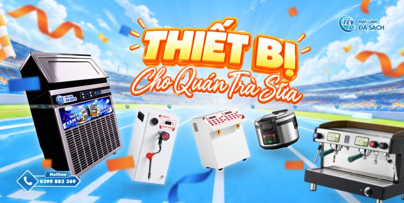 Thumbnail thiết bị cho quán trà sữa